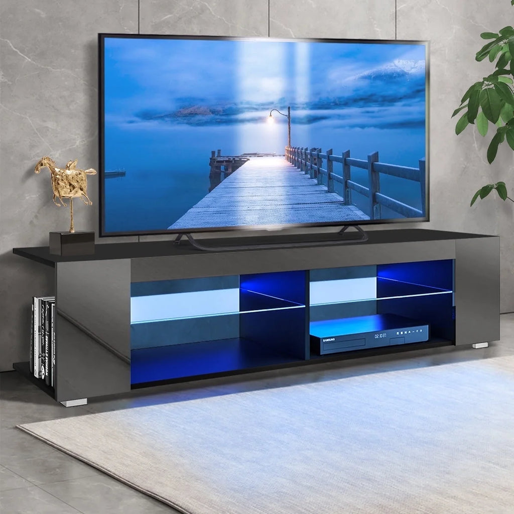 65 inch TV Stand with LED Lights X426