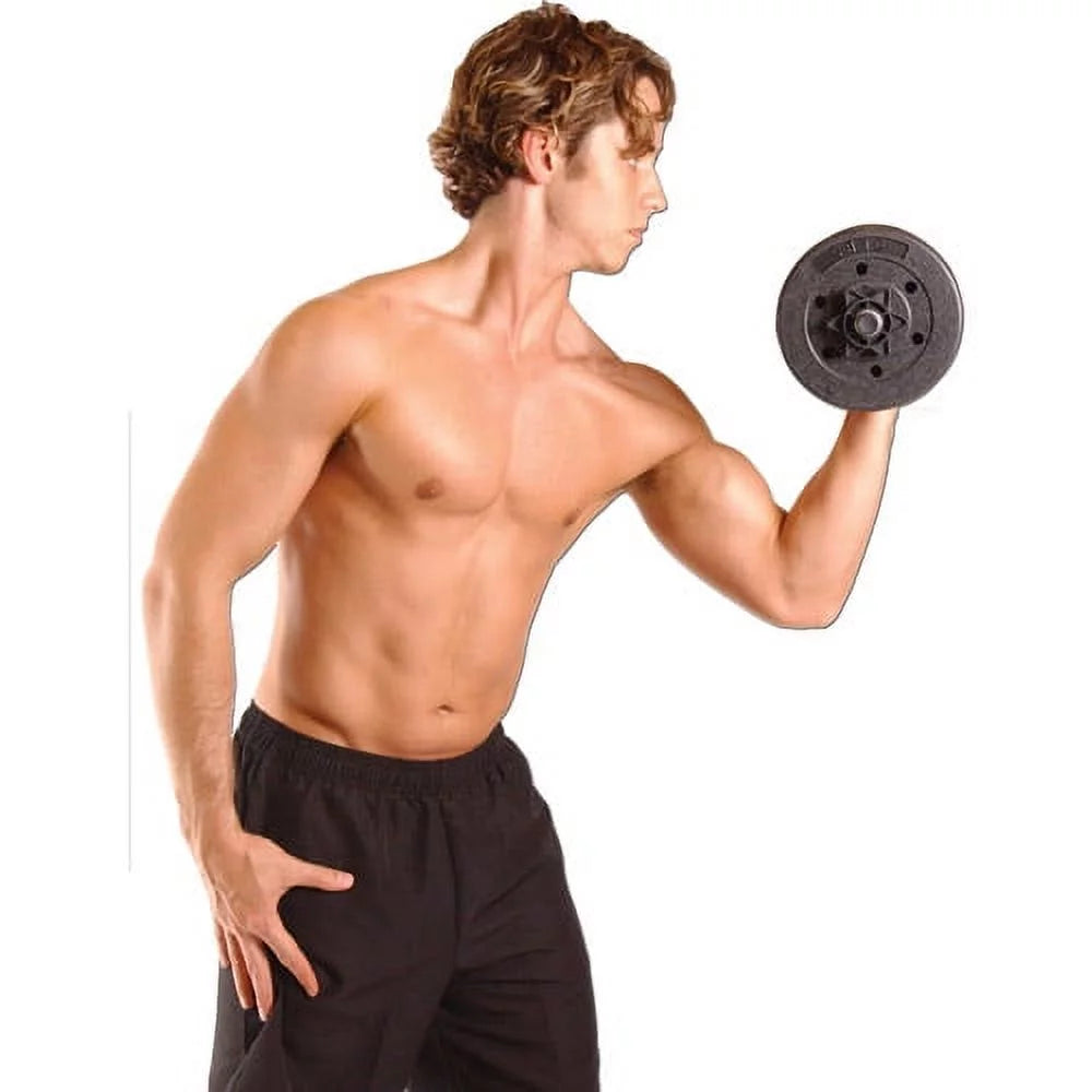 40-Pound Vinyl Dumbbell Set A197