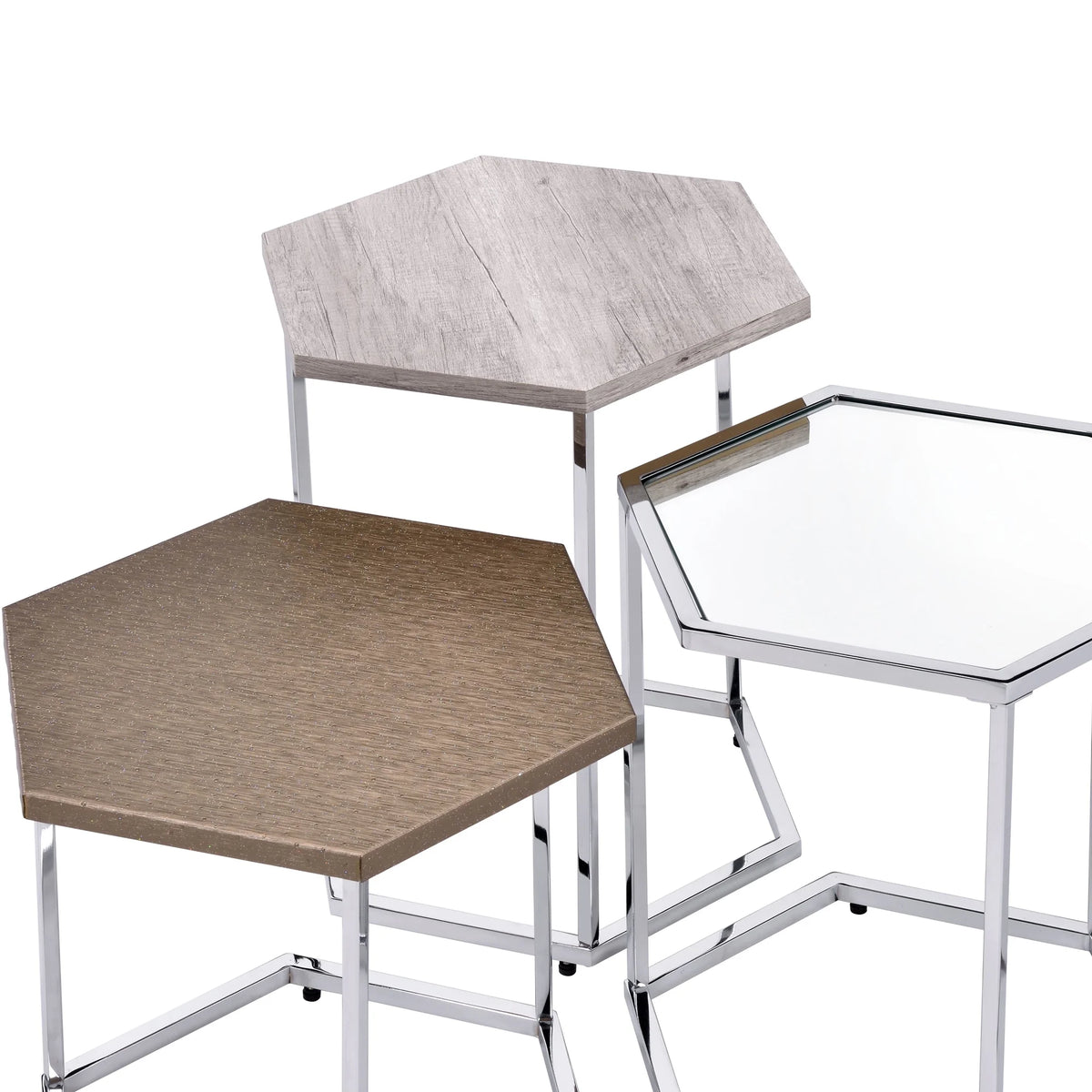 Chrome Nesting Tables B173