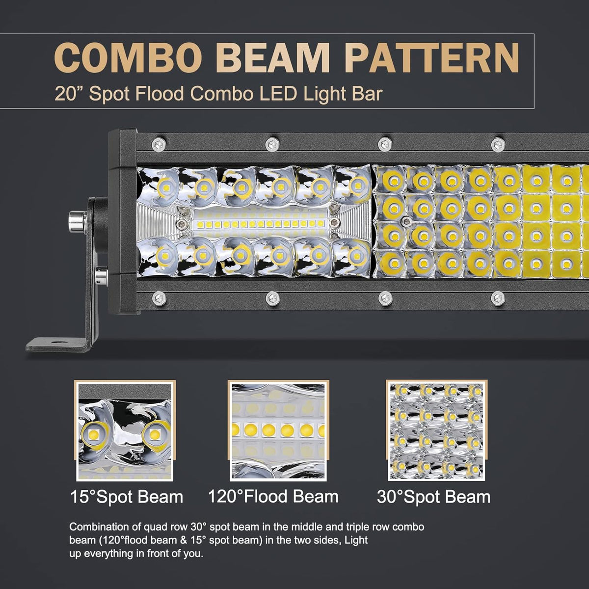 20 inch 150W LED Light Bar Pack of 2 X1896