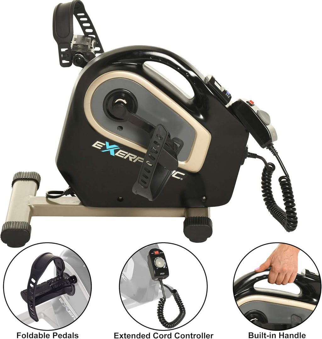 Black Motorized Electric Pedal Exerciser R5809