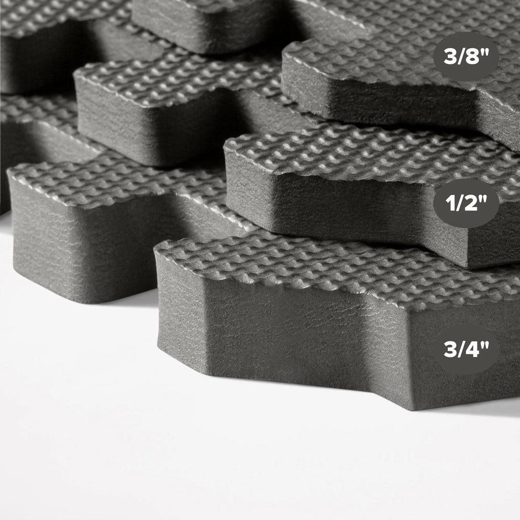 3/4 Inch Thick EVA Foam Floor Tiles Interlocking Floor Mat N9042