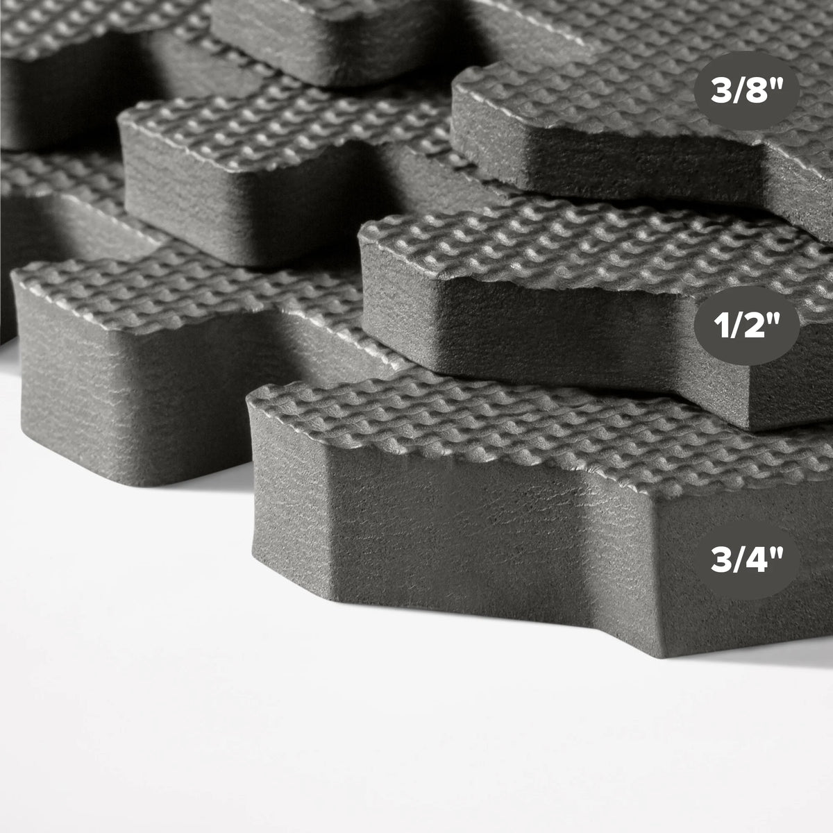 3/4 Inch Thick EVA Foam Floor Tiles Interlocking Floor Mat N9042