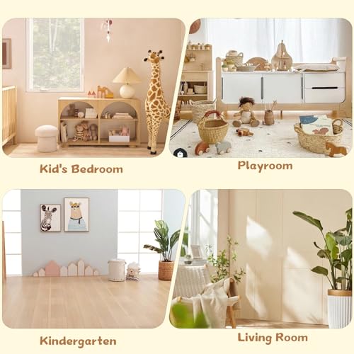 2 Tier Toy Storage Organizer with Movable Bins K30074