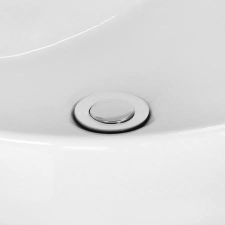 Oval Undermount Sink Set in White R1865