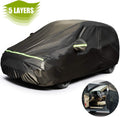 Hatchback Car Cover 5 Layers Universal Fit 157 to 171 inch Pack of 2 T10076