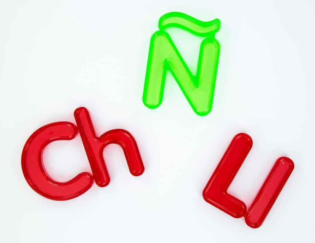Translucent Acrylic Upper Case Letters in Assorted Colors U726