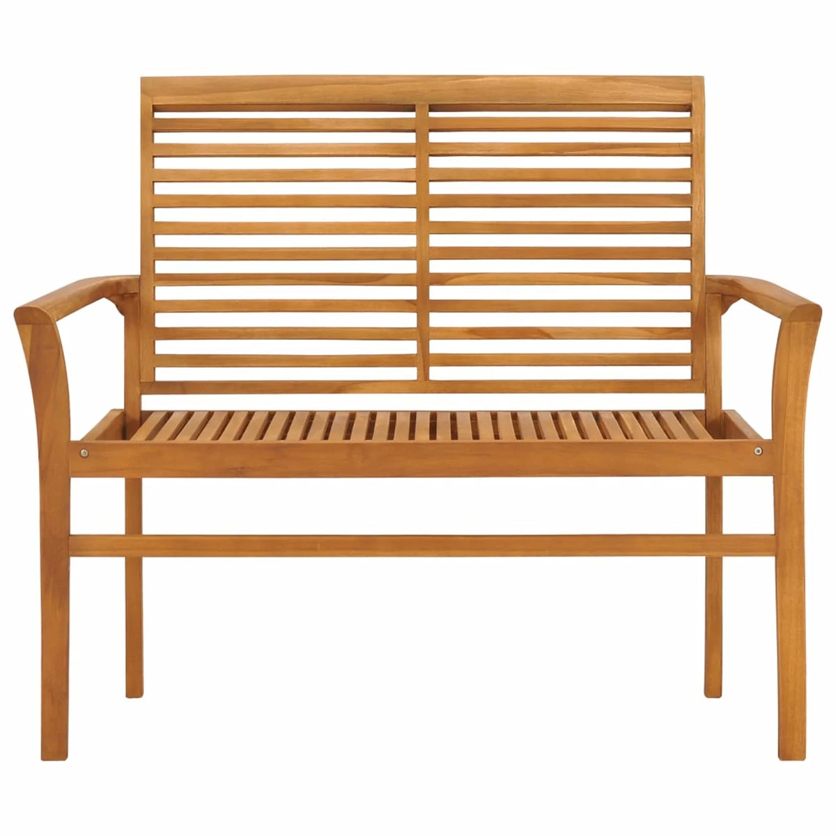 Teak Wood Patio Bench with Cushion W449
