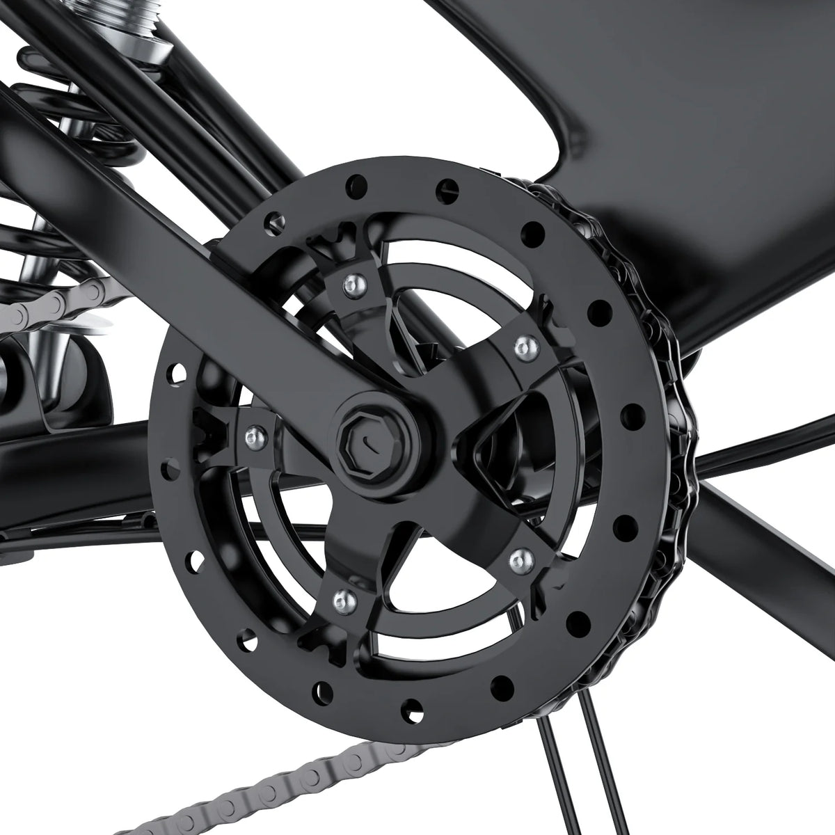 7 Speed Folding Bike with Carbon Steel Frame M30308