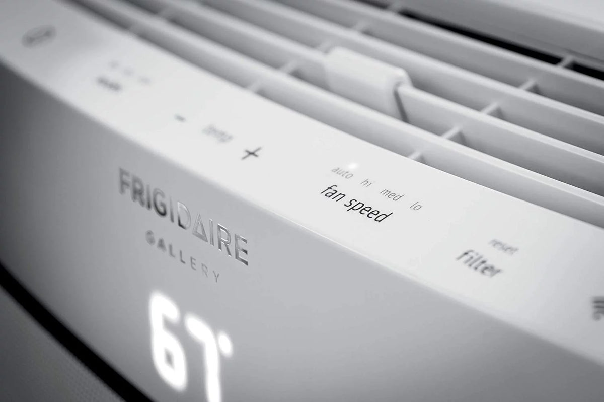 12,000 BTU 115V Smart Window Air Conditioner with Wi-Fi Control, White D183