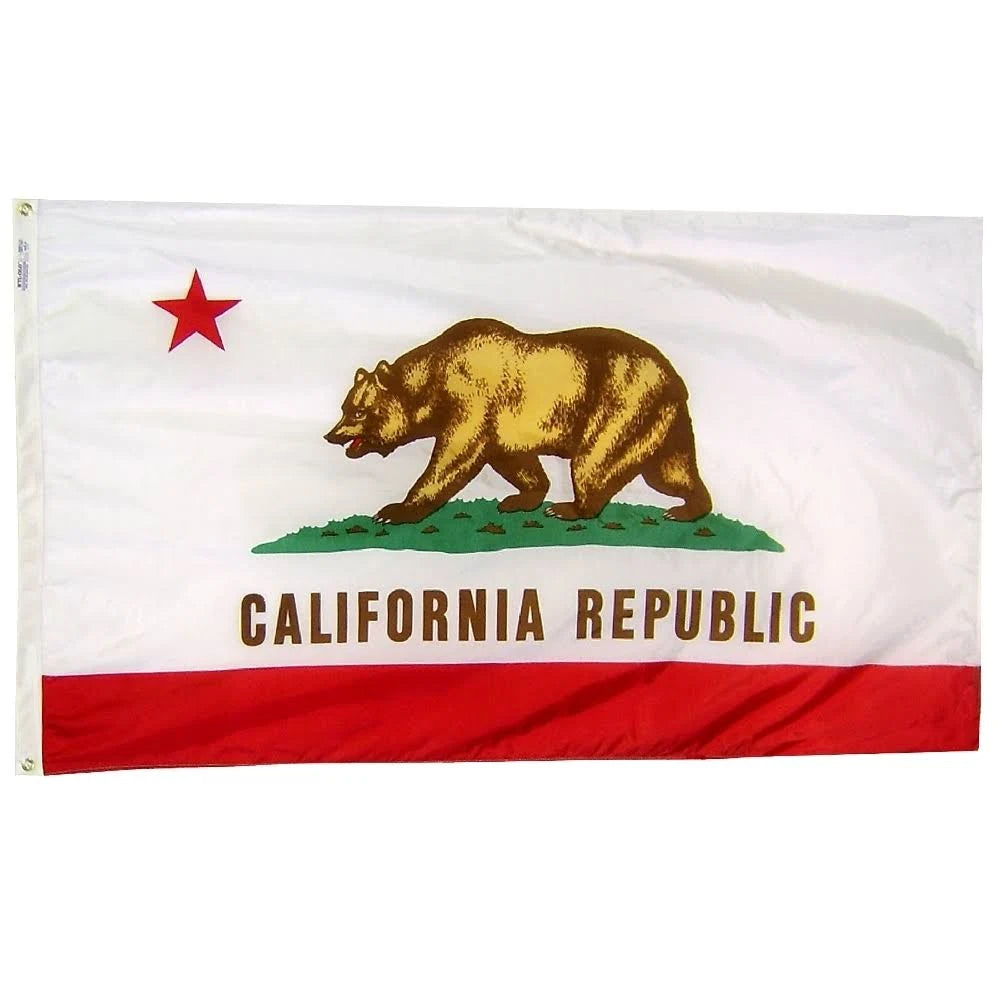 8ft. x 12ft. California Flag P651515