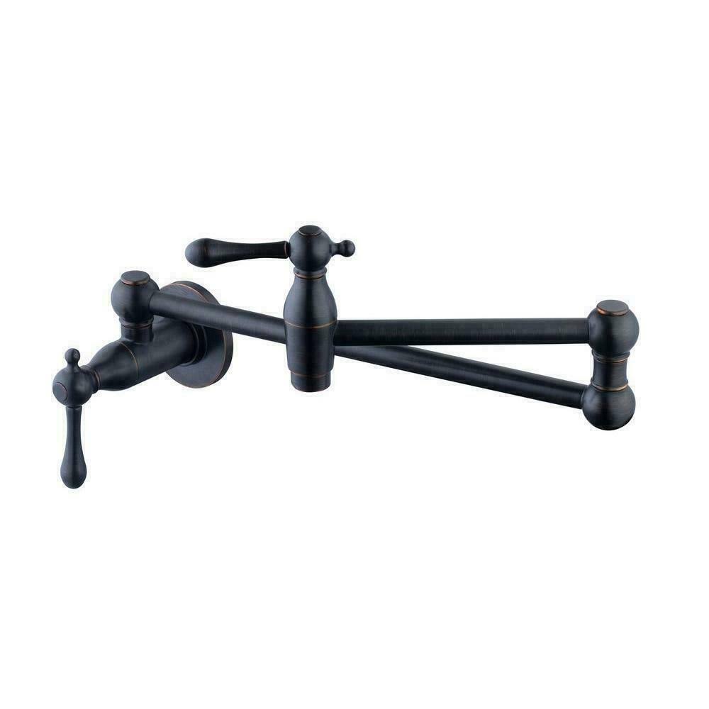 Mediterranean Bronze Wall Mounted Potfiller E292044