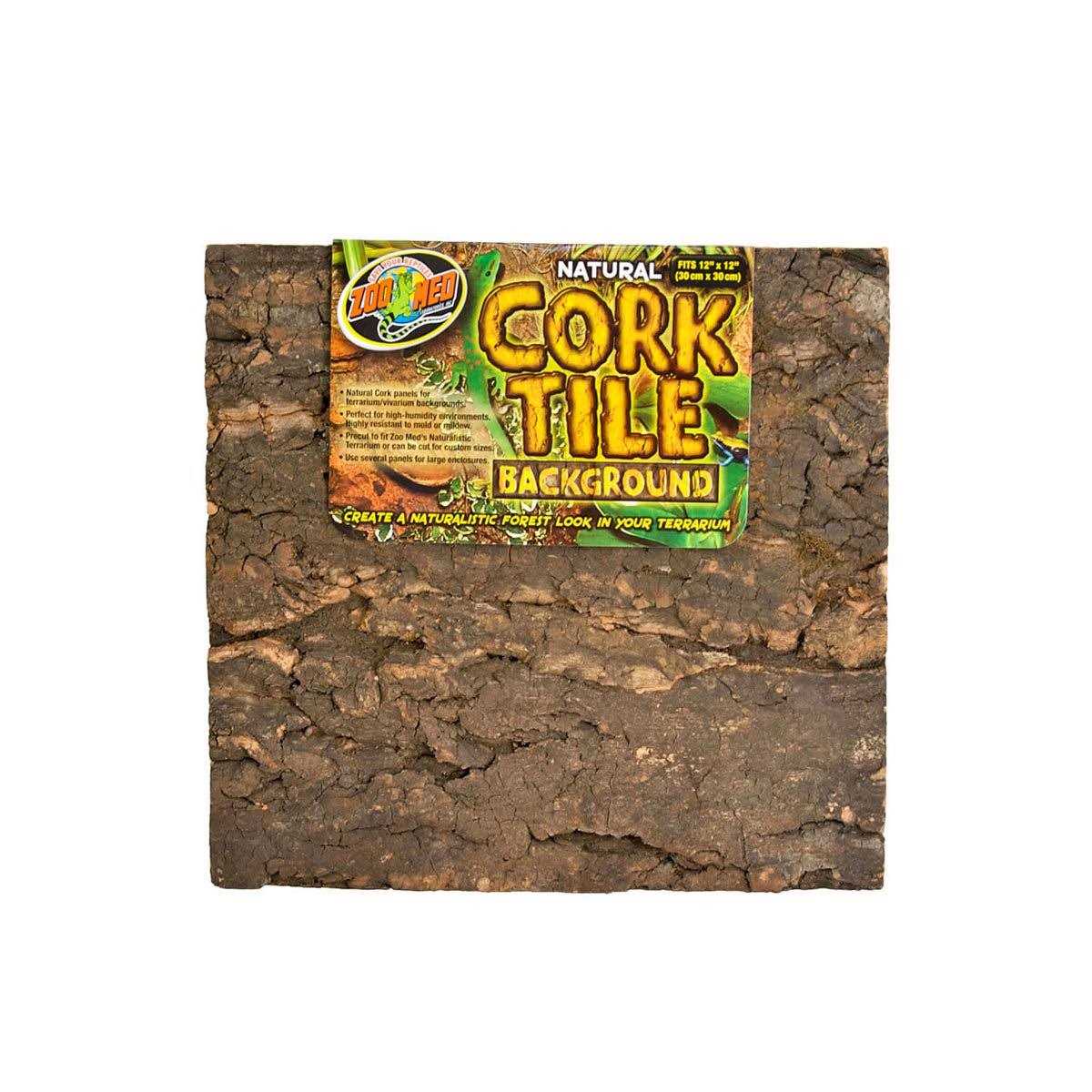 Natural Cork Tile Background F9537