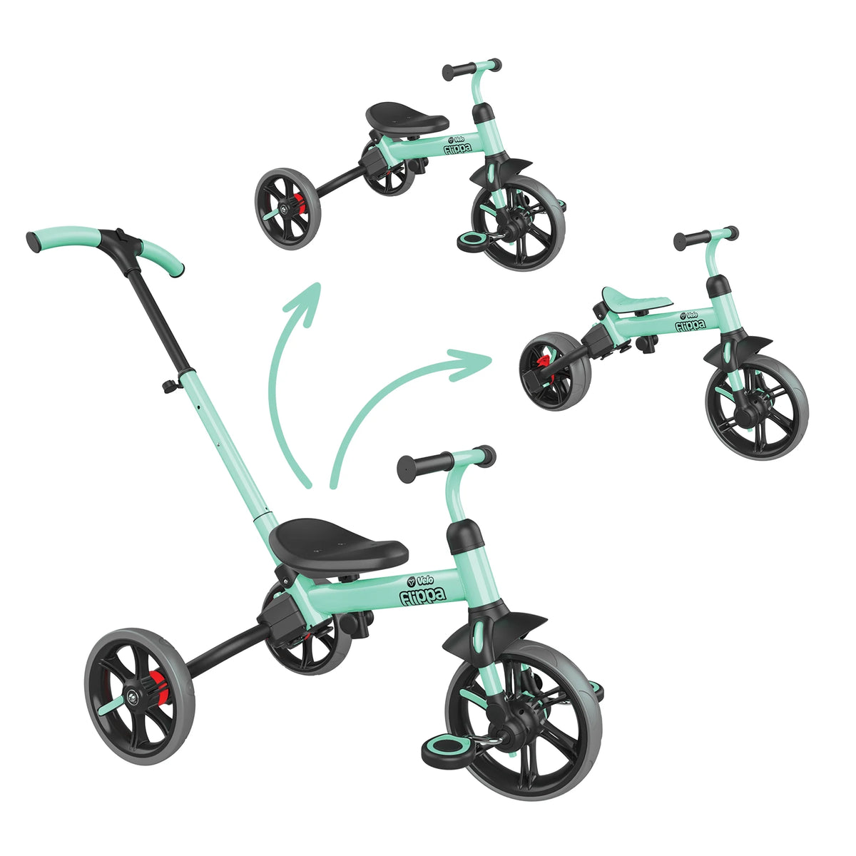 4-in-1 Tricycle to Balance Bike W30842