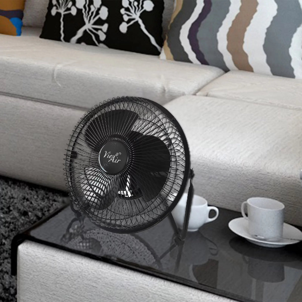 8 High Velocity Metal Desk and Floor Fan X90620