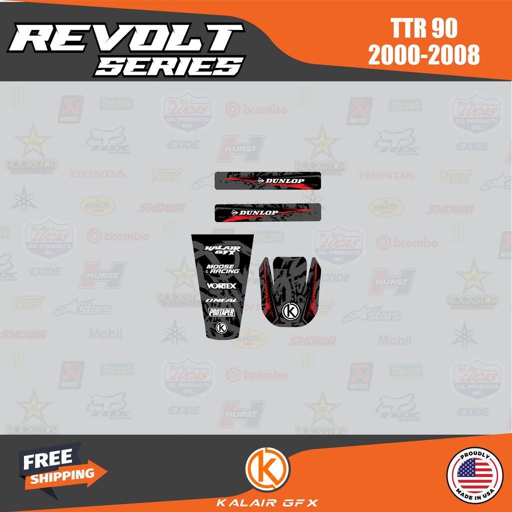 GFX Graphics Kit for Yamaha TTR90 L235