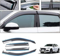 Smoke Tape-On Side Window Deflectors D418
