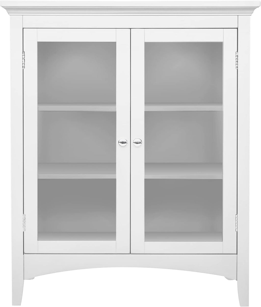 Espresso Bathroom Floor Cabinet D103