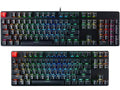 Black Gateron Brown QWERTY Backlit USB Keyboard P9037