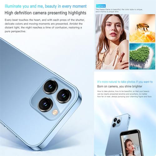 3.0 Inch Mini Smartphone 2GB 16GB Quad Core Android Dual Sim Light Blue F961284