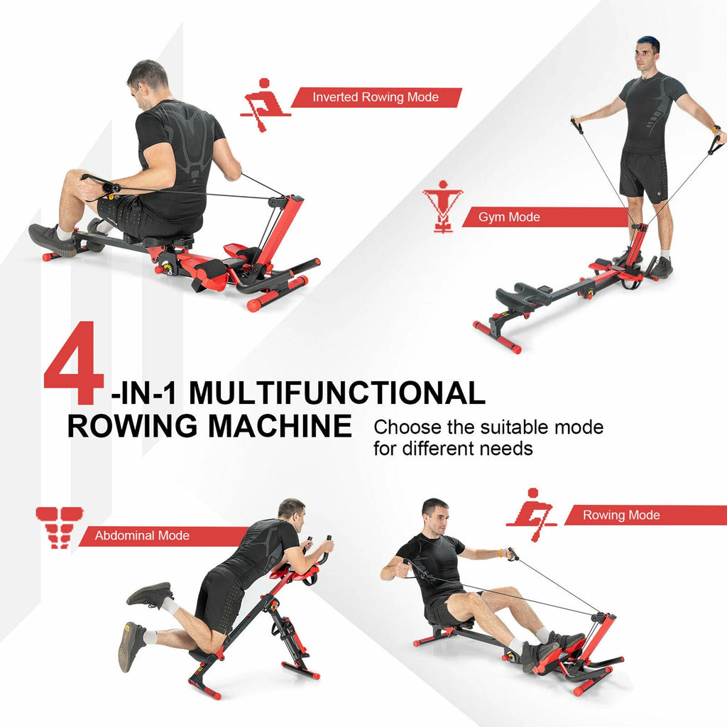 4 in 1 Folding Rowing Machine L38005