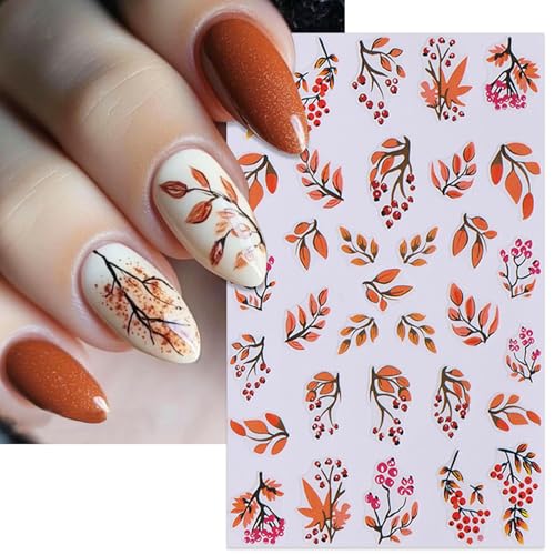 Varied Holiday Nail Art Stickers V29529