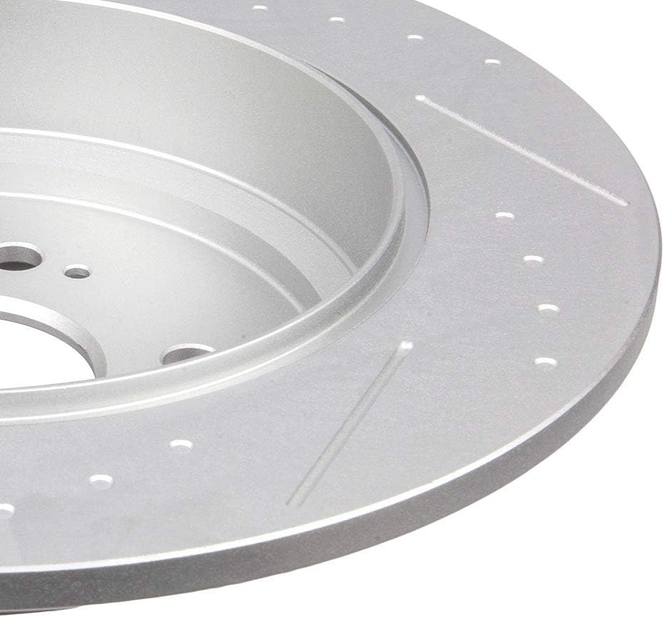 Slotted Rear Disc Brake Rotor Kits Y524