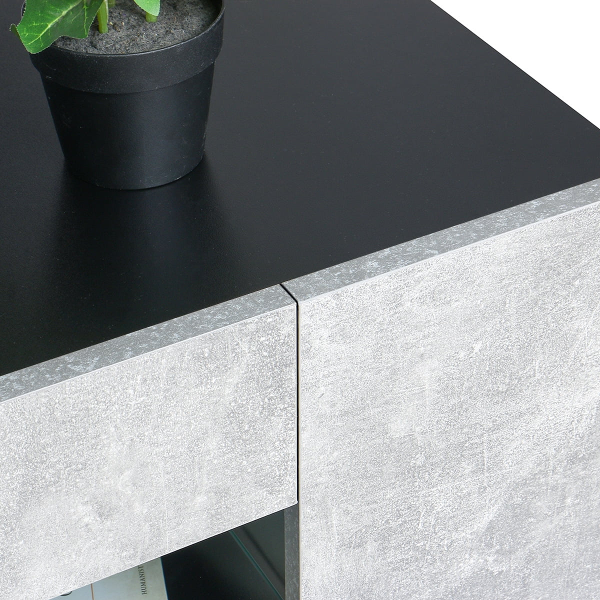 65 inch TV Stand with LED Lights X426