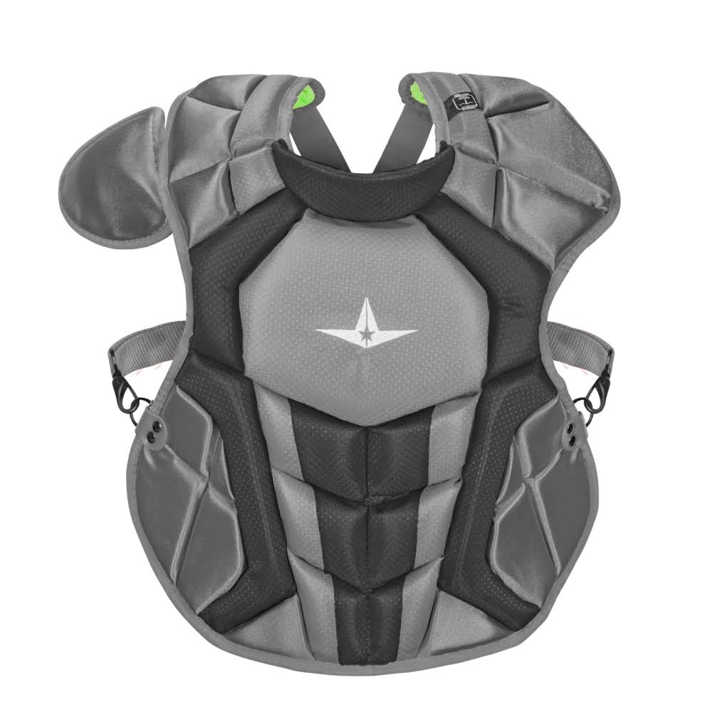 Black/Orange Chest Protector Y4404