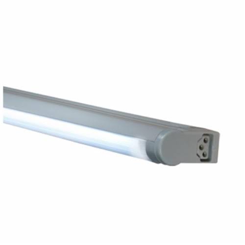 14W Adjustable T5 Fluorescent Undercabinet Fixture, Silver V52133