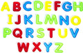 Translucent Acrylic Upper Case Letters in Assorted Colors U726