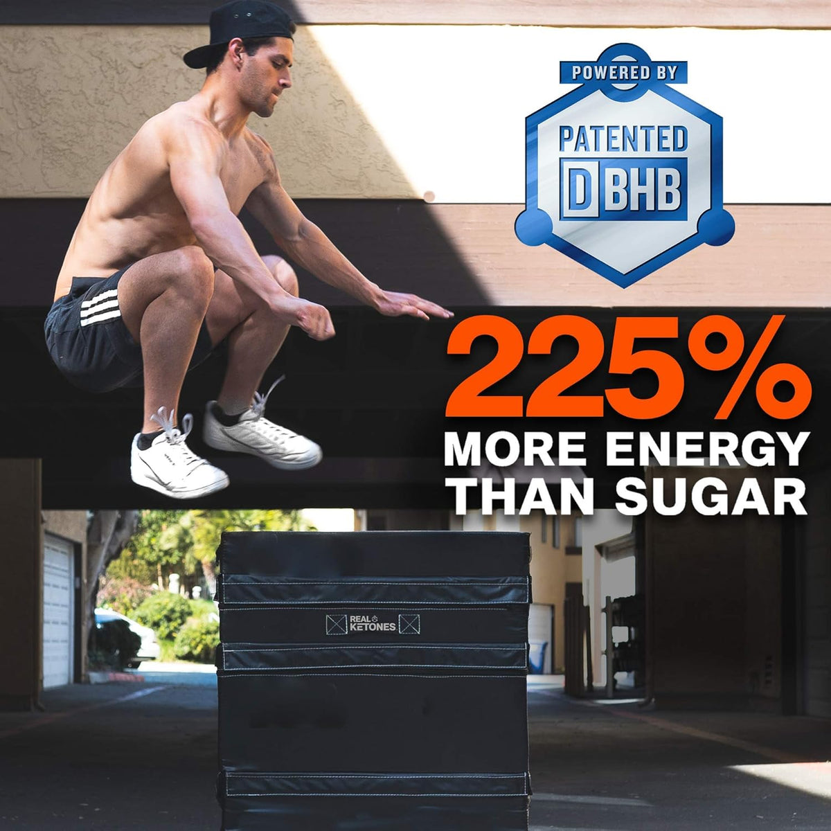 Keto Energy Shot Exogenous Ketones Preworkout Drink 12-Pack Cherry Limeade D9210