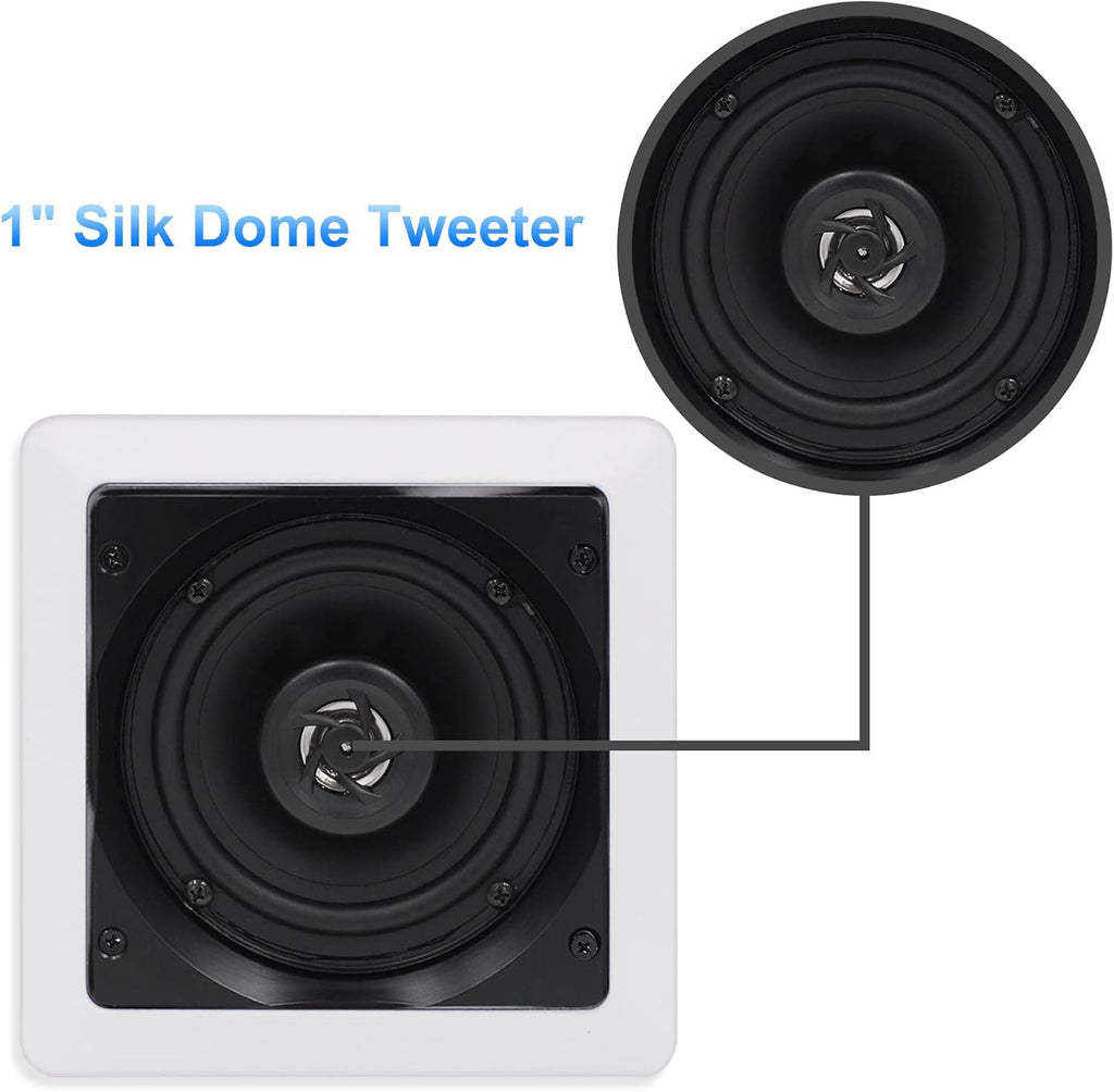 5.25 Inch 160W Flush Mount Ceiling Speakers Pack of 2 K55970