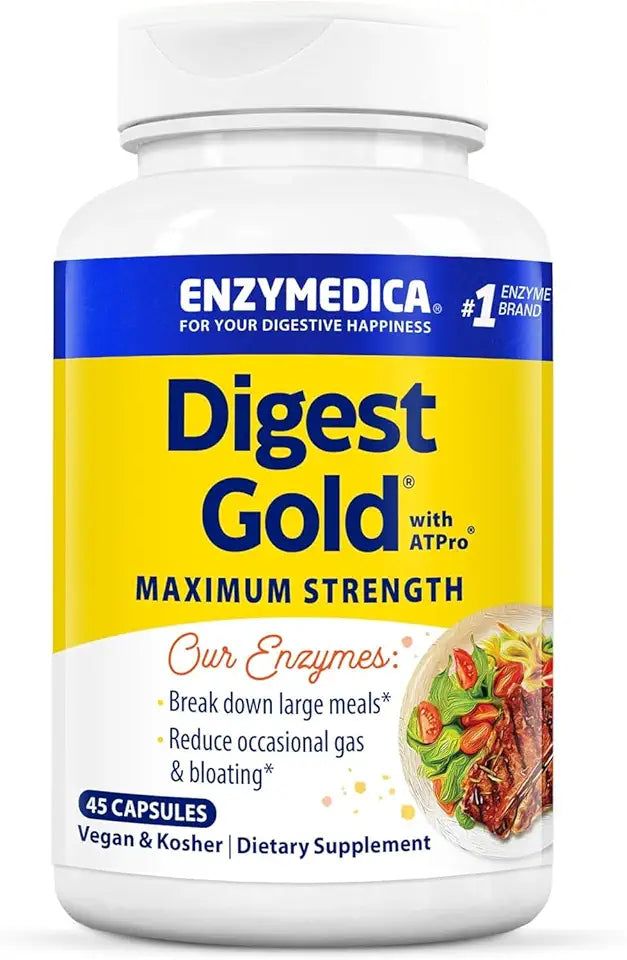 Maximum Strength Digestive Enzymes 45 Count F83510