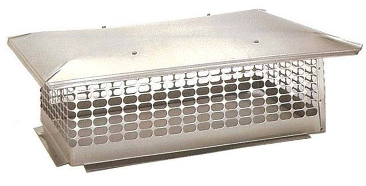 17 x 17-inch Multi Flue Stainless Steel Crown Cap S322701