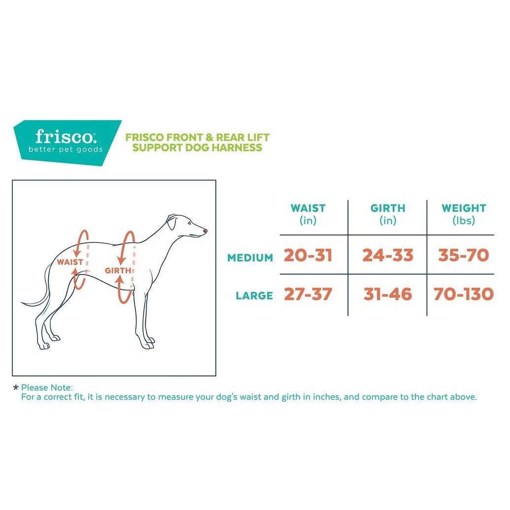 Front Rear Lift Dog Harness C1375