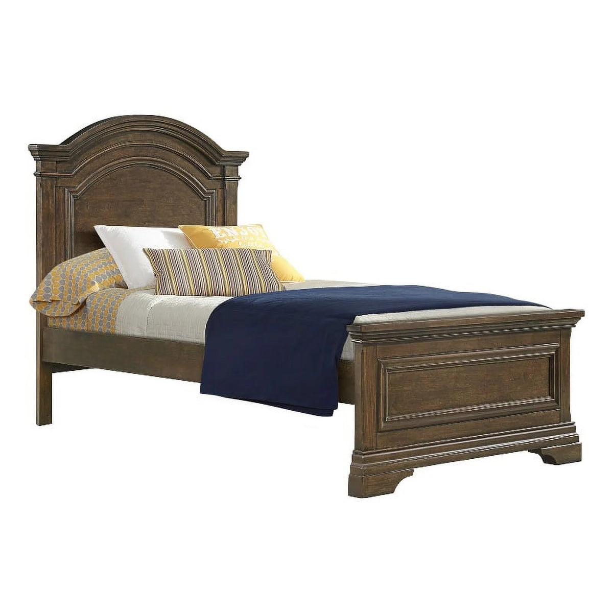 Traditional Wood Complete Twin Bed Q974082