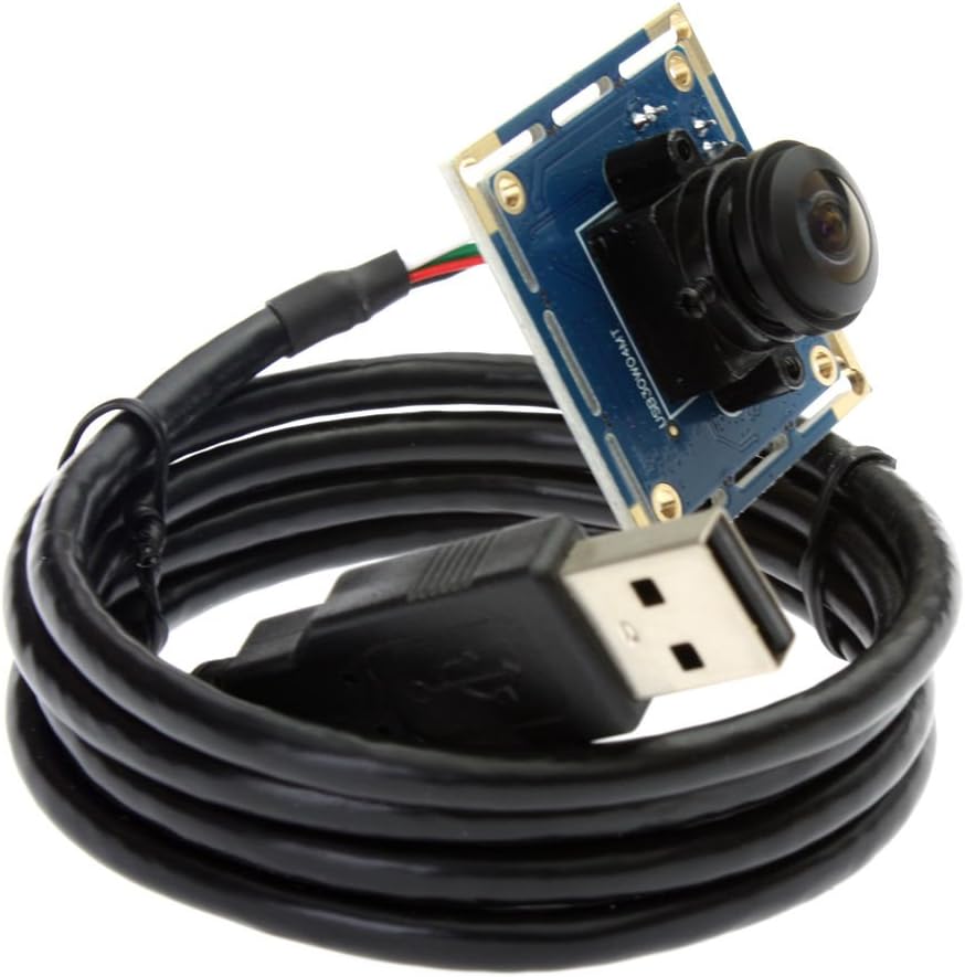 170degree Fisheye Wide Angle USB Camera Module with 640x480 Resolution C644