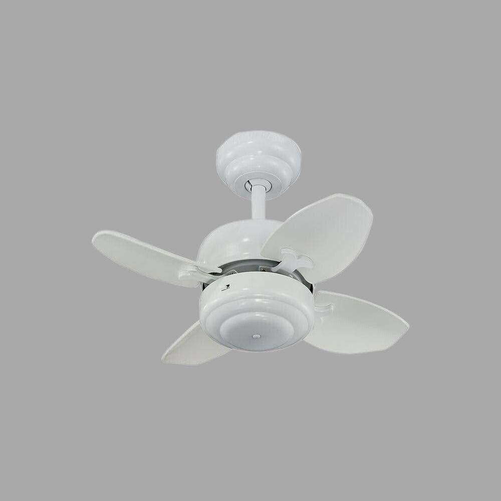 White 4-Blade 20x22 Mini Indoor Ceiling Fan U1433