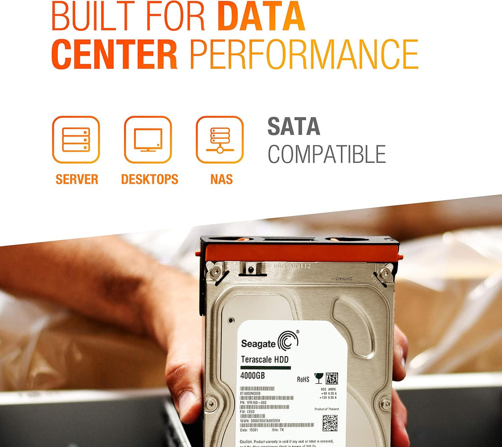 4TB 5900 RPM 64MB Cache SATA 6.0Gb/s 3.5 HDD Pack of 2 F16329