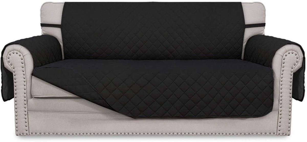 Sofa Slipcover Reversible Water Resistant Couch Cover with Elastic Straps Y803682