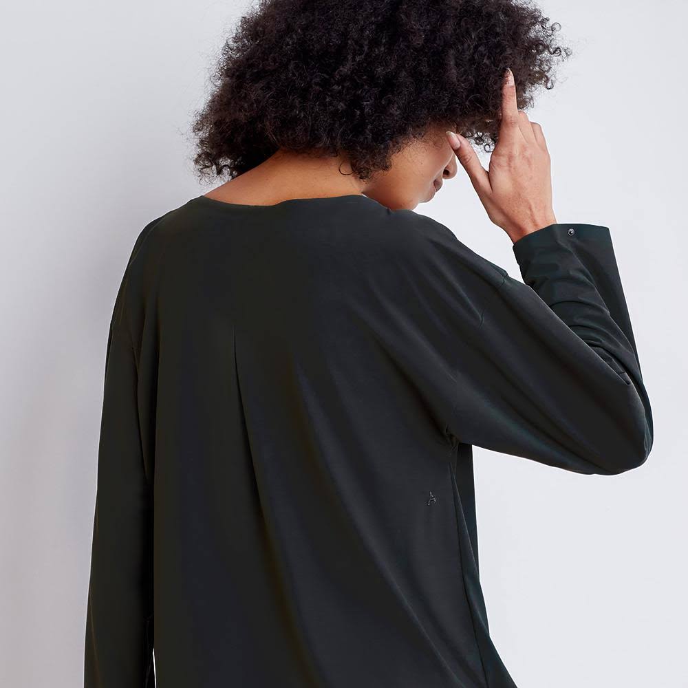 Black Wrap Top C531006