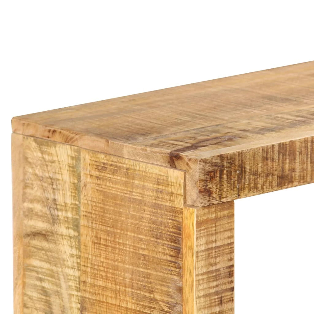 Wooden Sideboard with 8 Storage Compartments Mango Wood Console Table U265908
