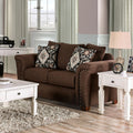 Transitional Upholstered Loveseat M46156