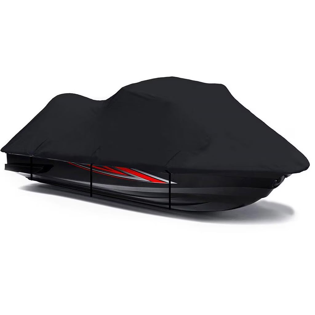 Black 600 Denier JetSki Cover U8079