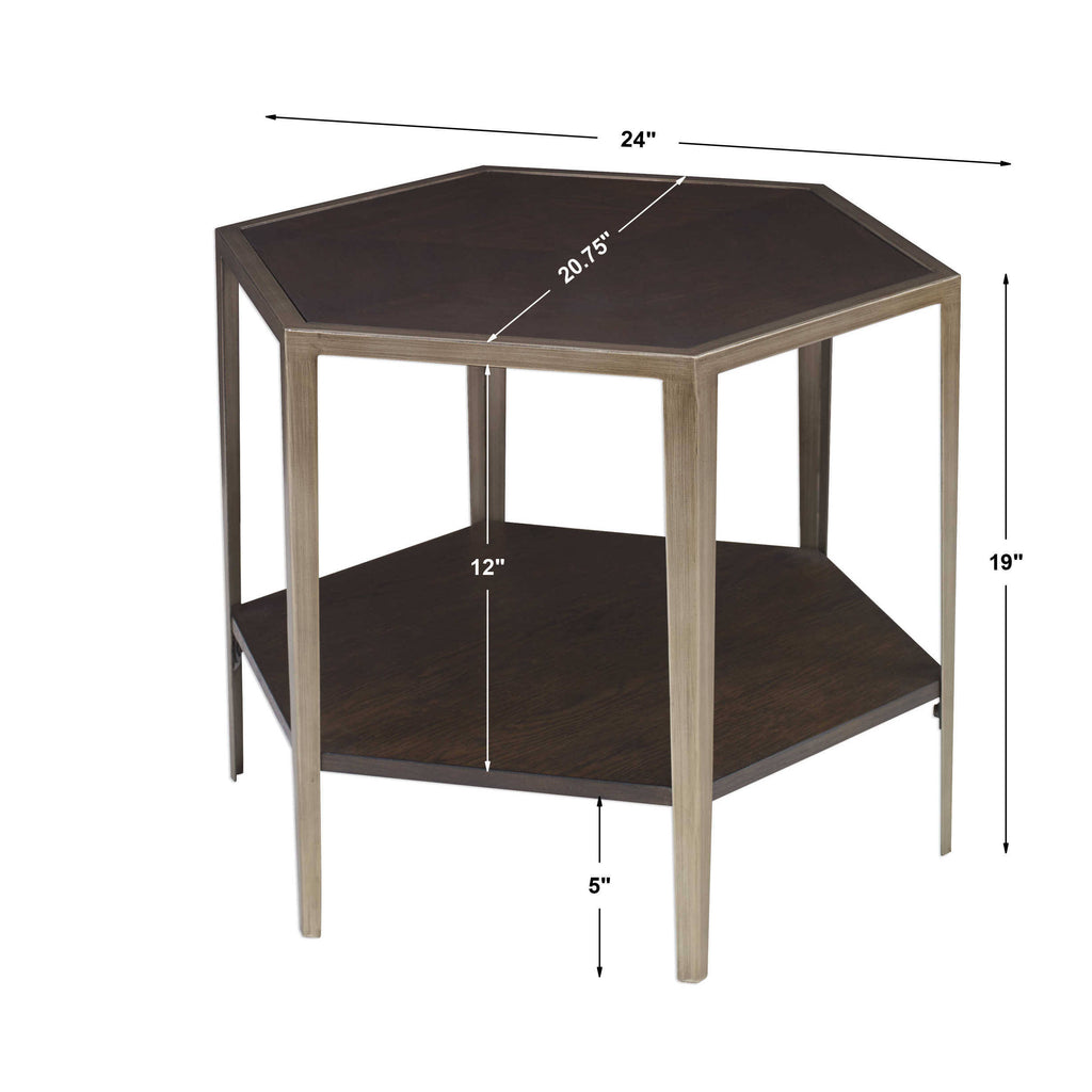 Geometric Accent Table L99804