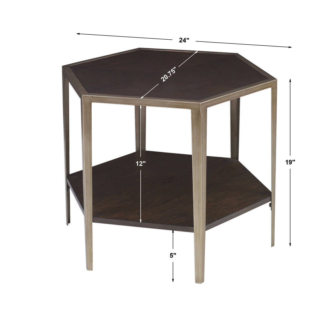 Geometric Accent Table L99804