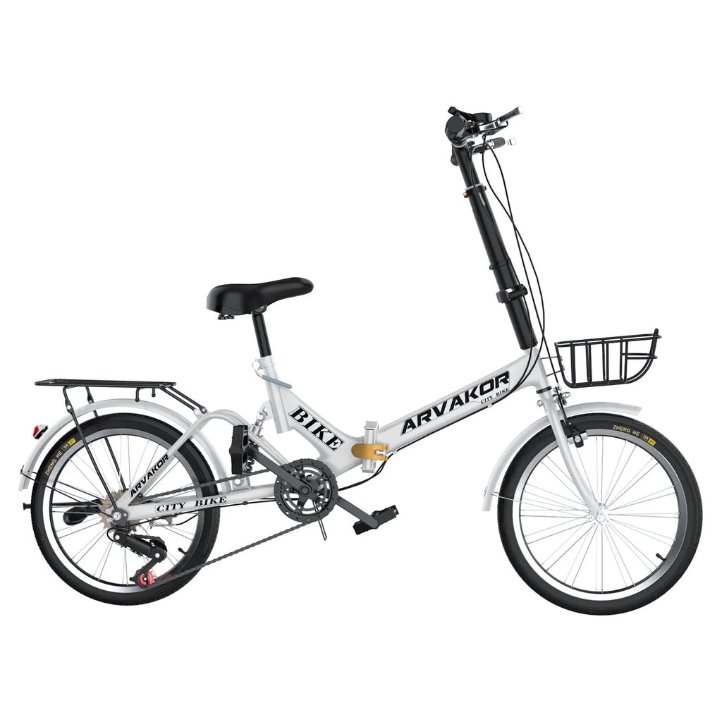 7 Speed Folding Bike with Carbon Steel Frame M30308