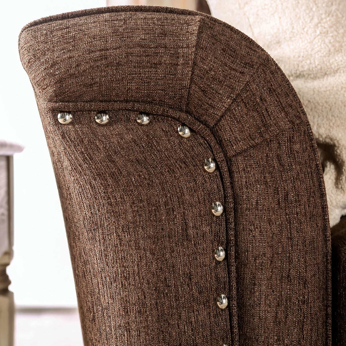 Transitional Upholstered Loveseat M46156