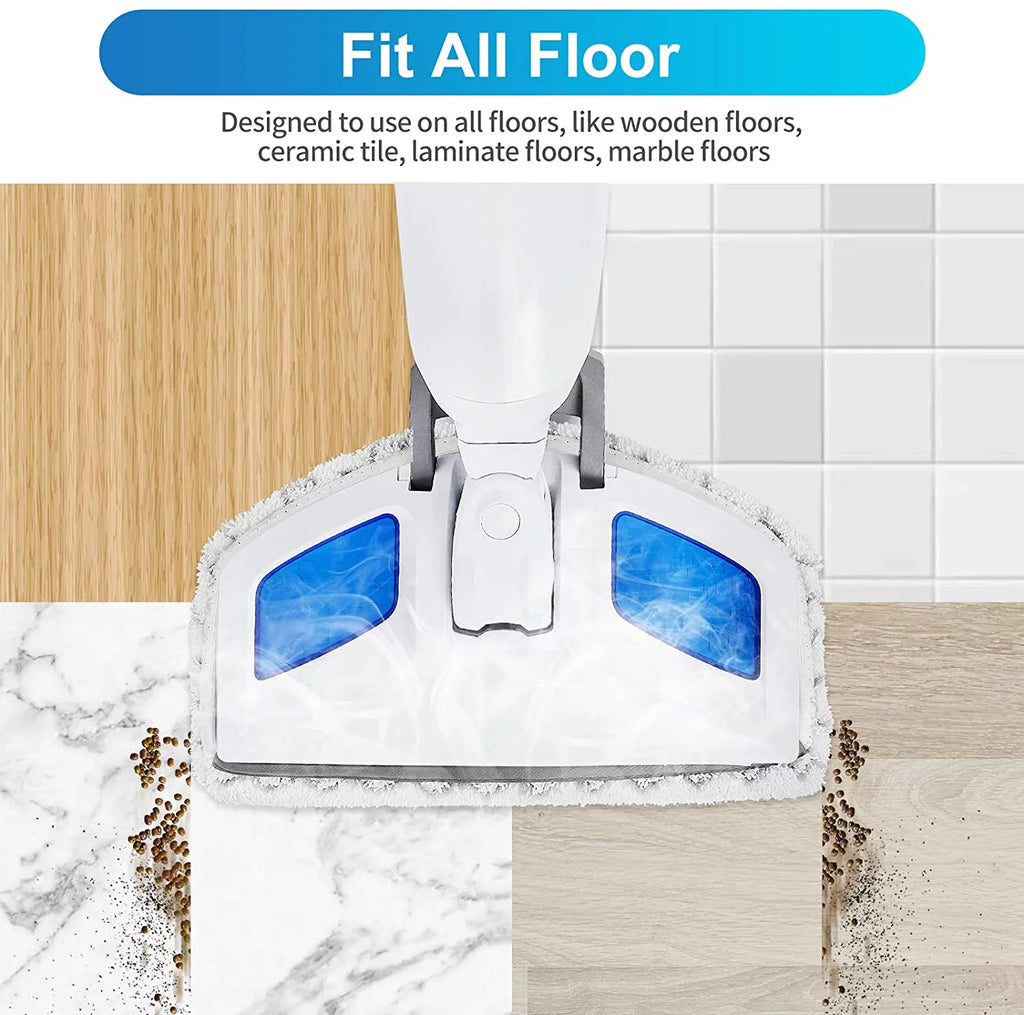 6 Pack Washable Steam Mop Pads Replacement L3041